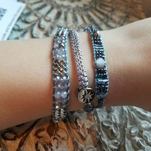 Waterlily Wrap Bracelet